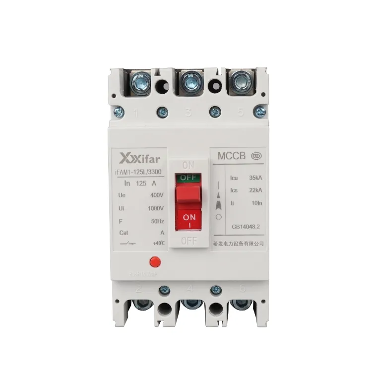 3p 100a Mccb Molded Case grandinės pertraukiklis 400v