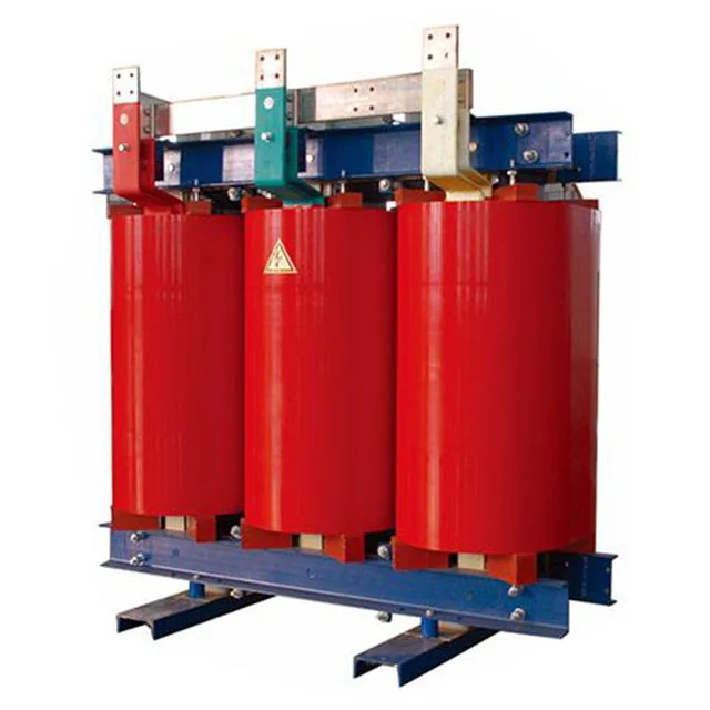 Scb11 1600kva 10kv 400v sauso tipo galios transformatorius